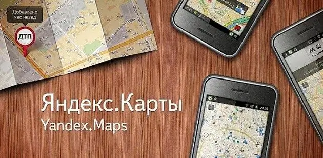 Mapas de Yandex