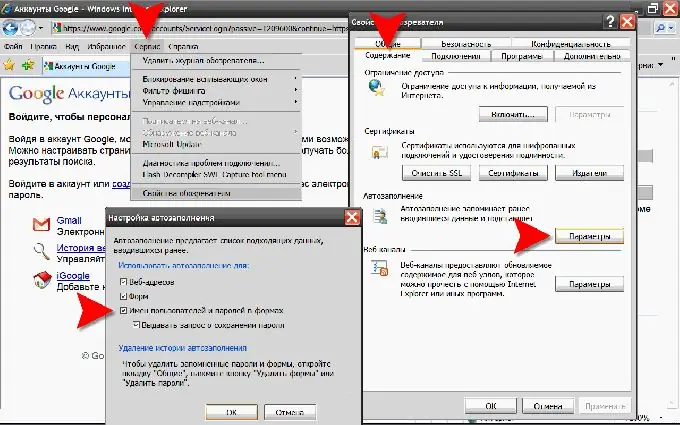 Internet Explorer: giriş və parolların qənaət edilməsini təmin edin