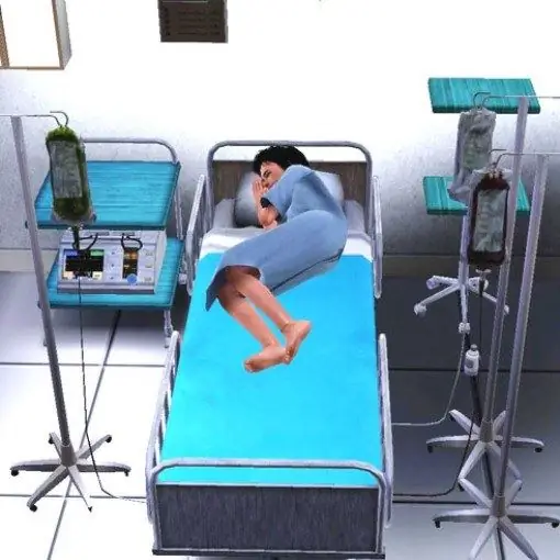 Cómo enfermarse en Los Sims 3