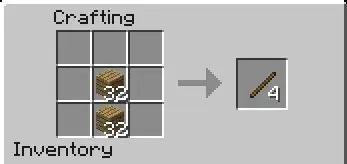 ทำไม้ใน Minecraft