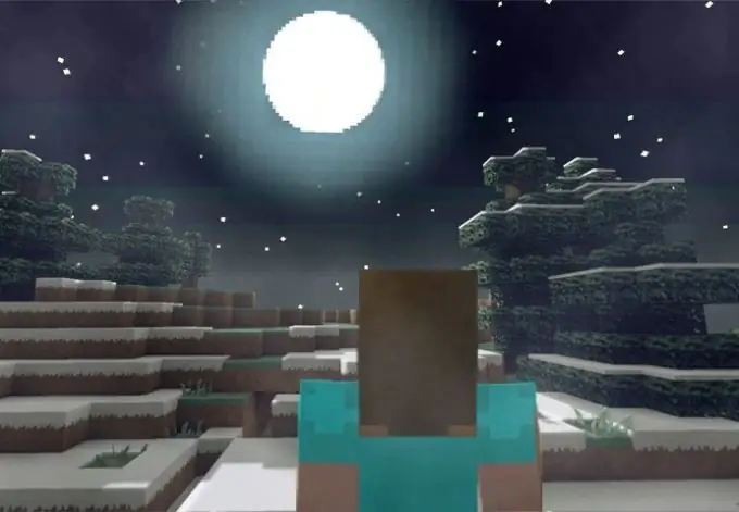 Minecraft'ta gece tehlikeli bir zamandır