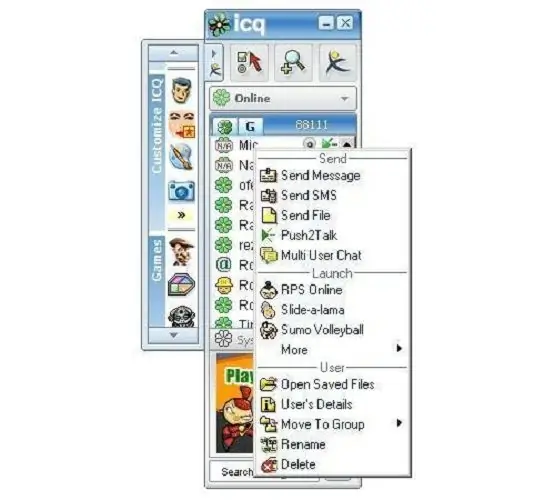 Hoe te controleren of een persoon in icq. is