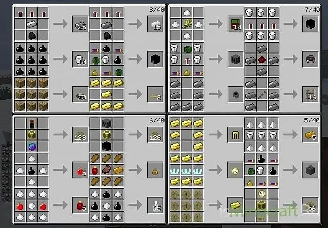 Puedes crear cualquier cosa, desde armas hasta obras maestras culinarias