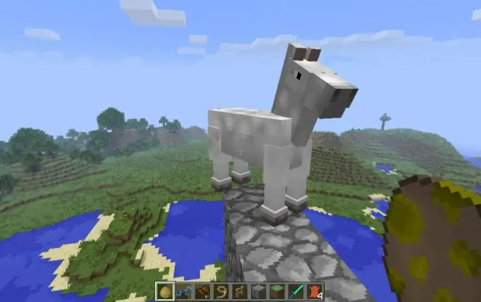 How to make a horse in Minecraft