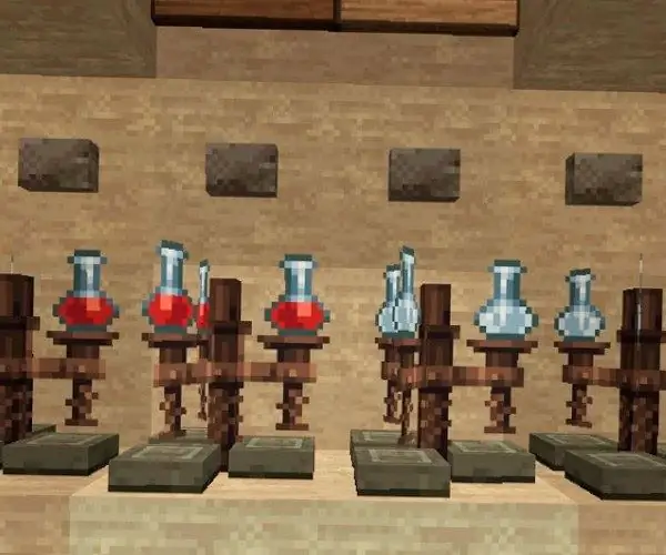 Préparez des potions dans Minecraft