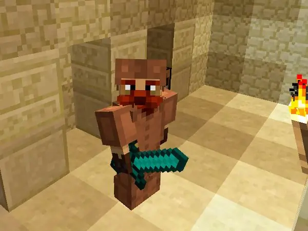 Minecraft-da qilich yarating