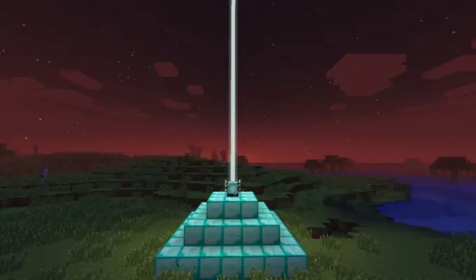 Yuav ua li cas nyaum cov lighthouse hauv minecraft