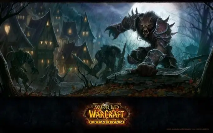 Salvaschermo del cataclisma di World of Warcraft