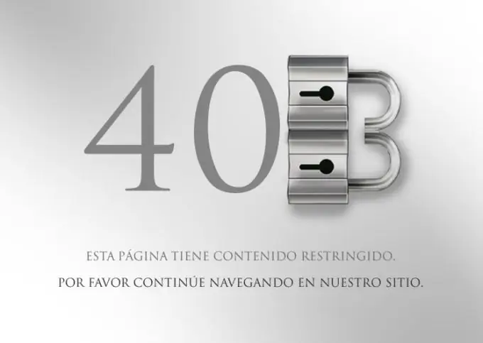 Cosa significa errore 403?