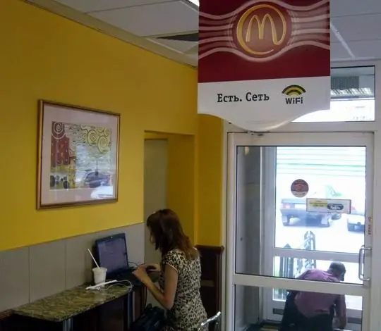 Hvordan koble til wi-fi på McDonald's