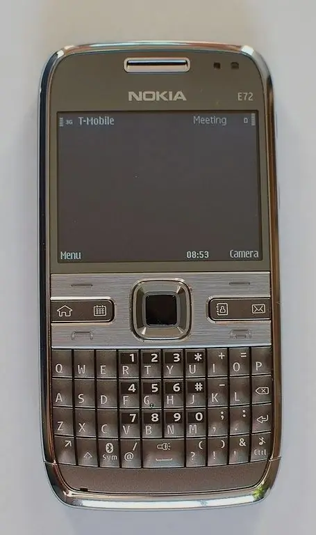 Nokia e72. पर इंटरनेट कैसे सेट करें?