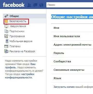 Facebook sahifasini qanday o'chirish mumkin