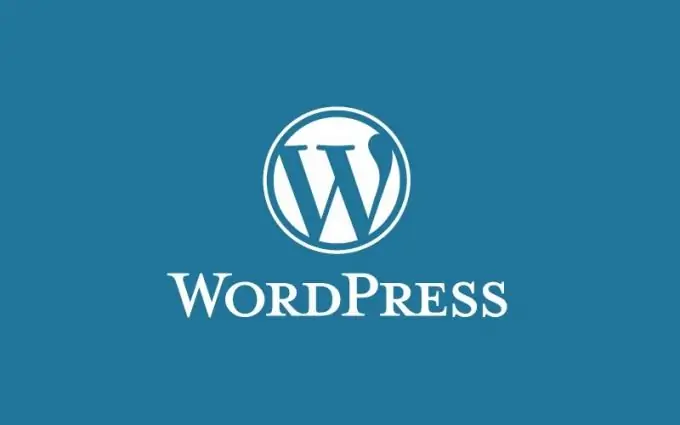 WordPress irányítópult