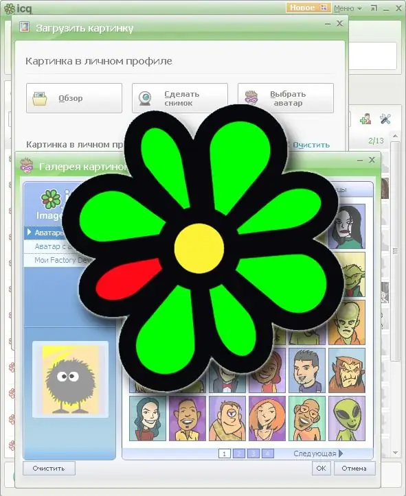 icq avatarları nasıl koyulur