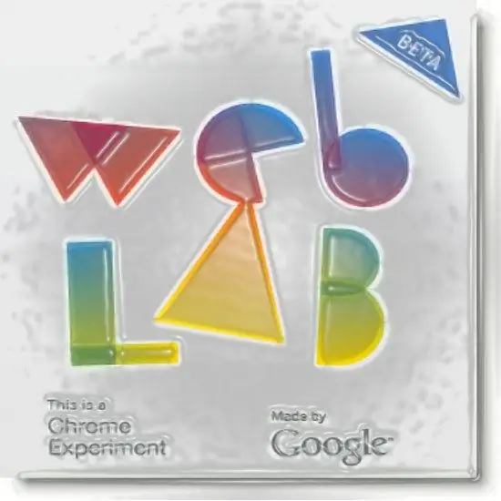 How to use Chrome Web Lab