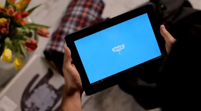 Kako postaviti Skype na tablet