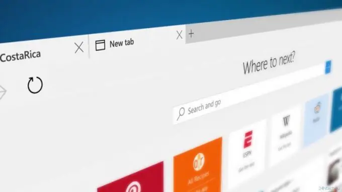 Microsoft Edge brauzeri