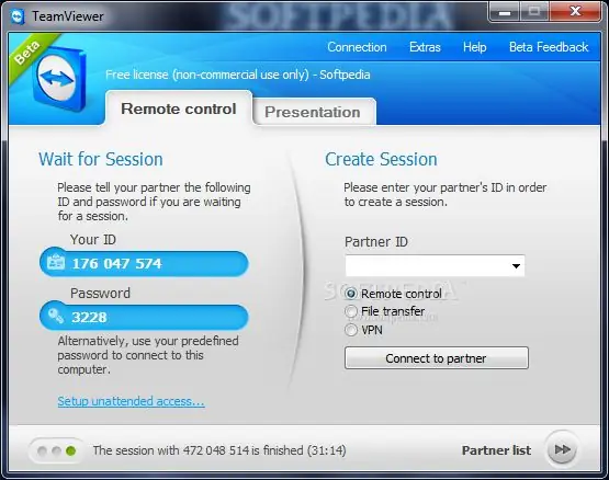 برنامج TeamViewer هو برنامج بسيط ومريح